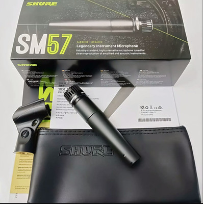 NEU Mikrofon Shure SM57 SM57-LC Niere dynamisch kabelgebunden Instrumentenmikrofon