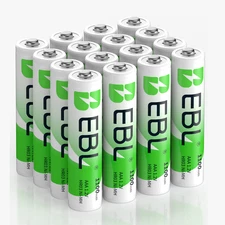 EBL 4-40x 1.2V AAA Ni-MH Rechargeable Batteries 1100mAh Triple A Battery lot