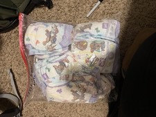 Luvs Baby Disposable Diapers Pack Multicolor Cartoon Designs Assorted Sizes