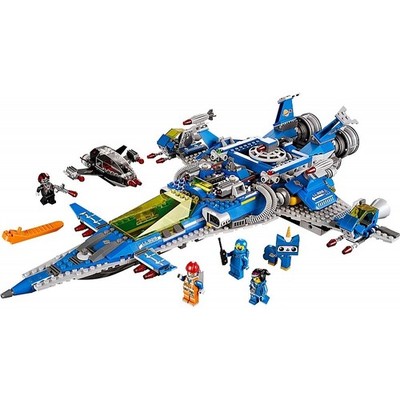 LEGO 70816 Benny's Spaceship LEGO Movie 940pcs Retired No Box