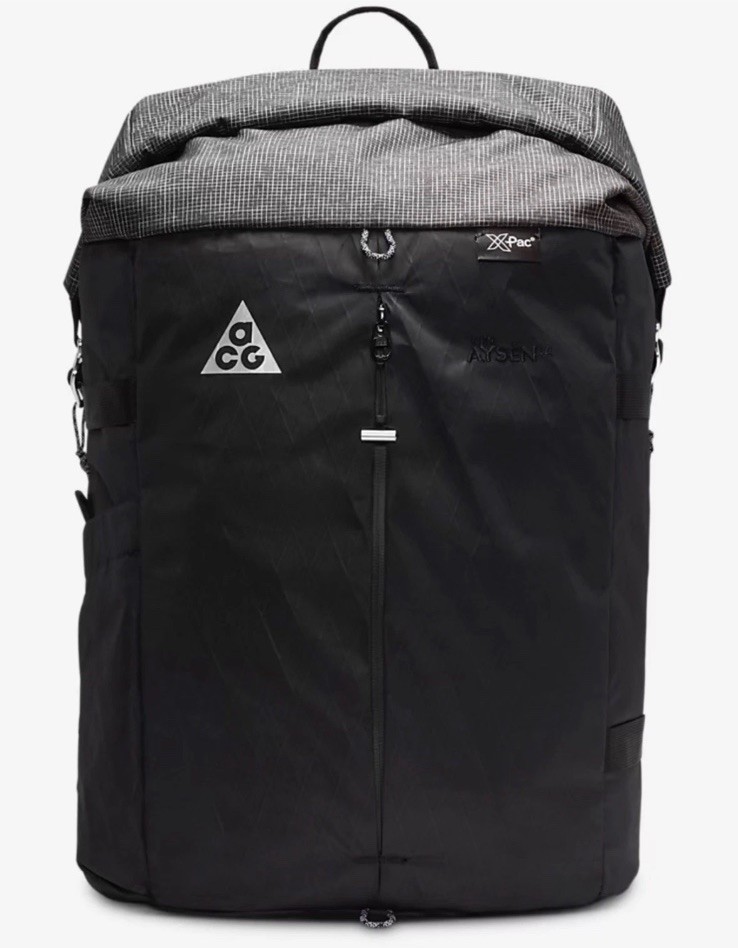 Nike ACG Aysen Day Pack Backpack Black Silver Trail Hiking DV4054