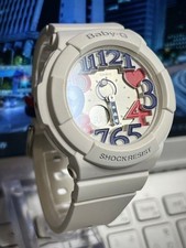 CASIO Baby-G BGA-130 Crazy Neon White Digital Watch for Women