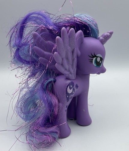 2010, My Little Pony, G4, Brushable Figure, Princess Luna, Tinsel Hair, 6" Rare - Bild 7 von 10