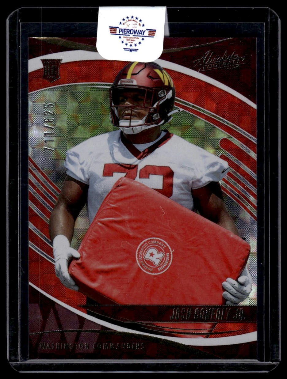 2025 Panini Absolute #145 Josh Conerly Jr. Orange Mosaic #/825