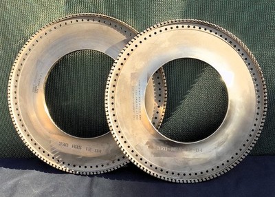 Aircraft Jet Engine Disk for Decor  (Lot of 2pcs)