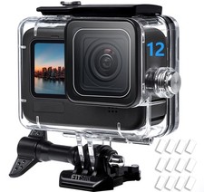 FitStill Underwater Waterproof Diving Housing for Go Pro Hero clear