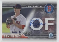 2016 Bowman Chrome Prime Position 174/250 Andrew Benintendi #PPA-AB Auto uk2
