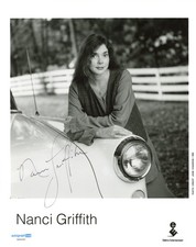 Nanci Griffith "Other Voices, Other Rooms" AUTOGRAPH Signed 8x10 Photo ACOA Nanci Griffith "Other Voices, Other Rooms" AUTOGRAPH Signed 8x10 Photo ACOA