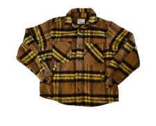 EPTM Faux Mohair Flannel Jacket. Size Medium