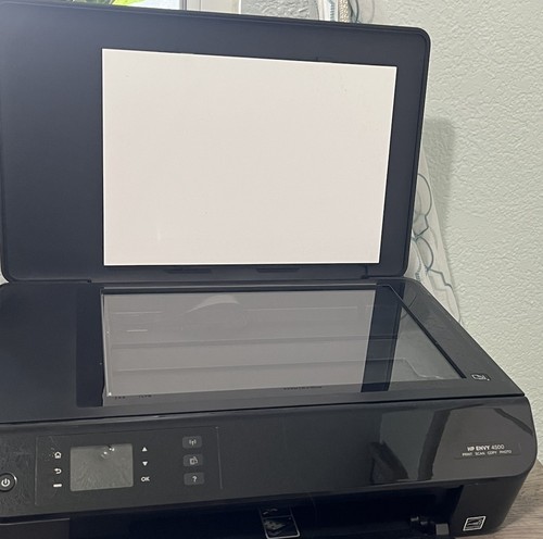 HP Envy 4500 Wireless Color All-In-One Photo Inkjet Printer Copy Scan Tested - Picture 4 of 6
