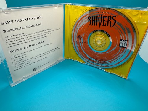 SHIVERS: What Darkness Conceals Terror Reveals Windows 95 PC Game - No Box - Bild 2 von 5