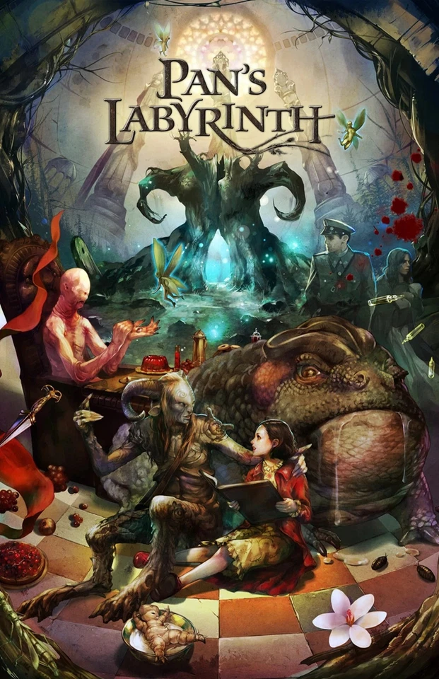 Pans Labyrinth Poster print 14"x20" inches home decor - Image 2 of 4