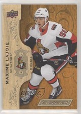 2018-19 Upper Deck Engrained Rookies 76/299 Max Lajoie Maxime Lajoie #94 1q2