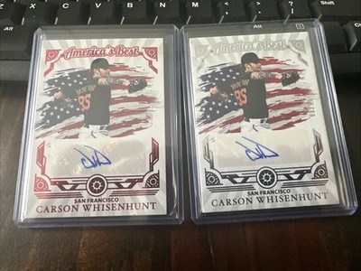2025 Boys Of Summer Carson Whisenhunt Americas Best Auto /49 & /99 ...