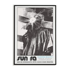 Sun Ra and His Arkestra Sleeping Beauty Poster | 70s Psychedelic Jazz Wall Art