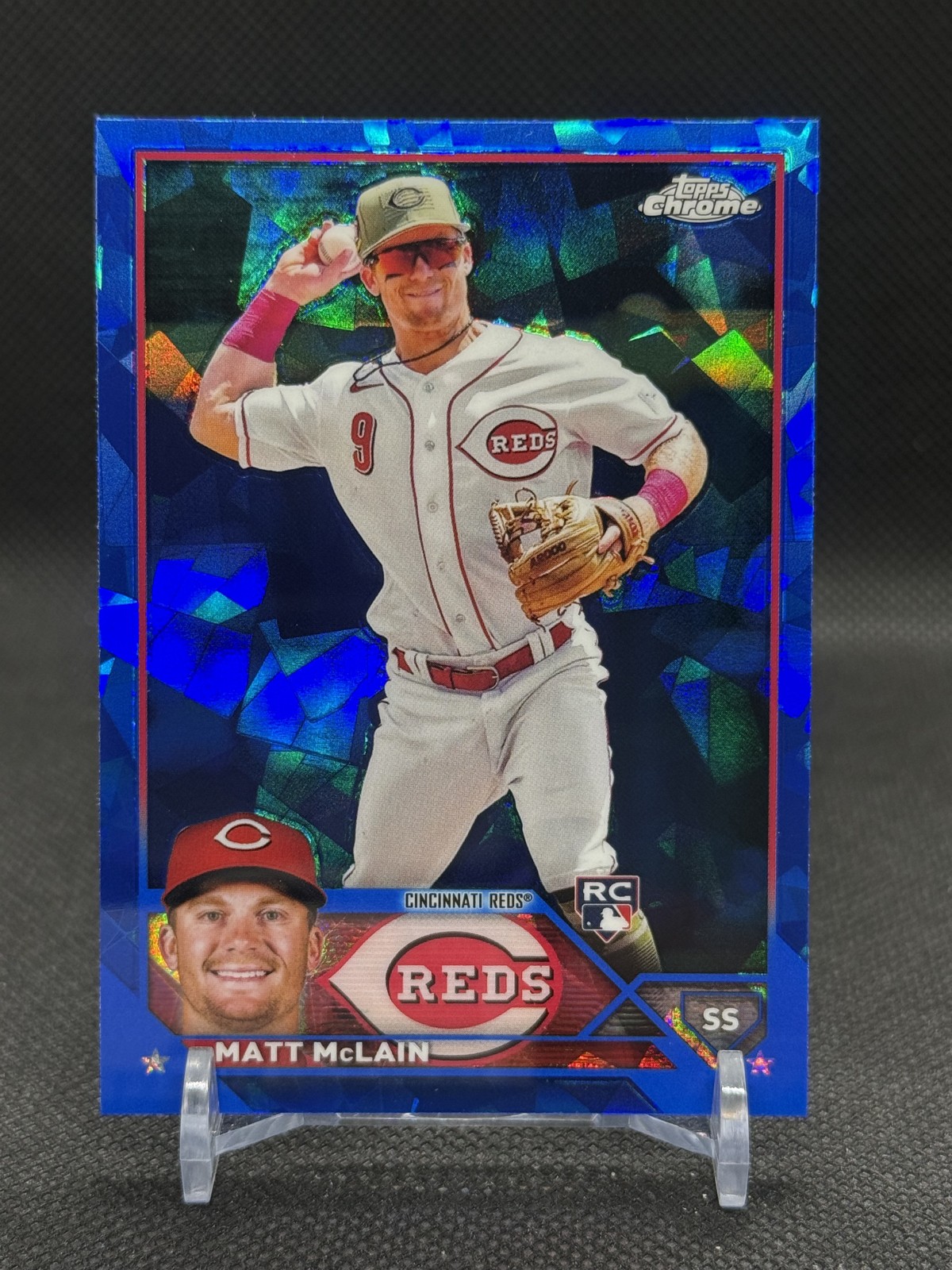 2023 Topps Chrome Update Series Sapphire Edition - Matt McLain #USCS199 (RC)