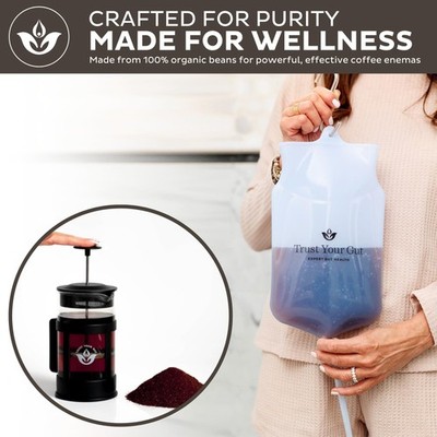 glutathione and coffee enemas Organic Ground Enema for Detox Gut Health, Mold Free Colon Cleanse BPC-157 Guide: Mixing, Dosage