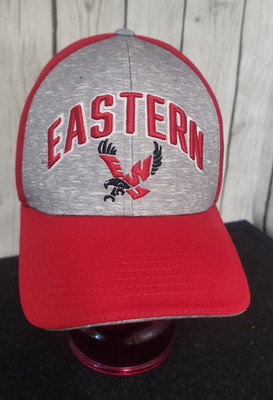Eastern Washington Eagles Cap Red Gray Strapback NCAA College Captivating Hat