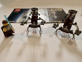 LEGO 7203 & 7204, Star Wars: Jedi Defense 1 & 2 Complete w/ Manuals & Minifigs