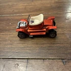 Hot Wheels Hot Heap 1968 1:64  Car Orange White int Redlines very nice collector