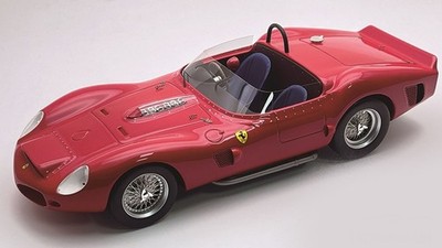 Tecnomodel FERRARI 330 TRI NO ROOL-BAR LOWER WINDSHIELD PRESS VERSION RED 1:18