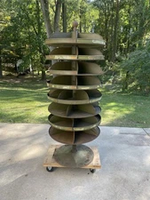 Vintage Industrial FRICK-GALLAGHER Rotabin  Revolving Storage Parts Bin Display