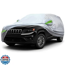 KEYOOG 6-Layer Full Car Cover is All-Weather Waterproof, Universal in All Sea