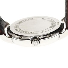 IWC PORTOFINO IW356307 39mm SS Leather Silver Dial Automatic Date #C494 3