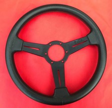 Genuine 2019  " NARDI Deep Corn "  3 Spoke 330mm  Leather Steering Wheel (N3)