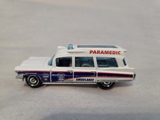 Matchbox Metal Parts '63 Cadillac Ambulanza Vhtf!! Sciolto come nuovo