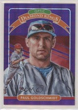 2020 Panini Donruss Optic FOTL Purple Pandora Prizm 73/99 Paul Goldschmidt 1j8