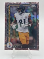2025 Topps Chrome Jonnu Smith Pigskin Parallel #257 Pittsburgh Steelers