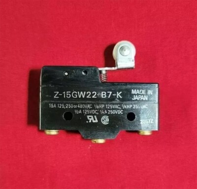 OMRON Z-15GW22 B7-K - 15A Lever Limit Switch - Made in Japan - NEW