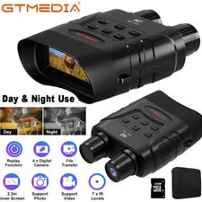 Night Vision Goggles 5X Zoom Digital IR Hunting Binoculars Video Photo Record US