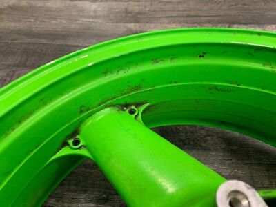 Kawasaki ZX750 750 H Ninja OEM Rear Wheel Rim 1265 #50 - STRAIGHT