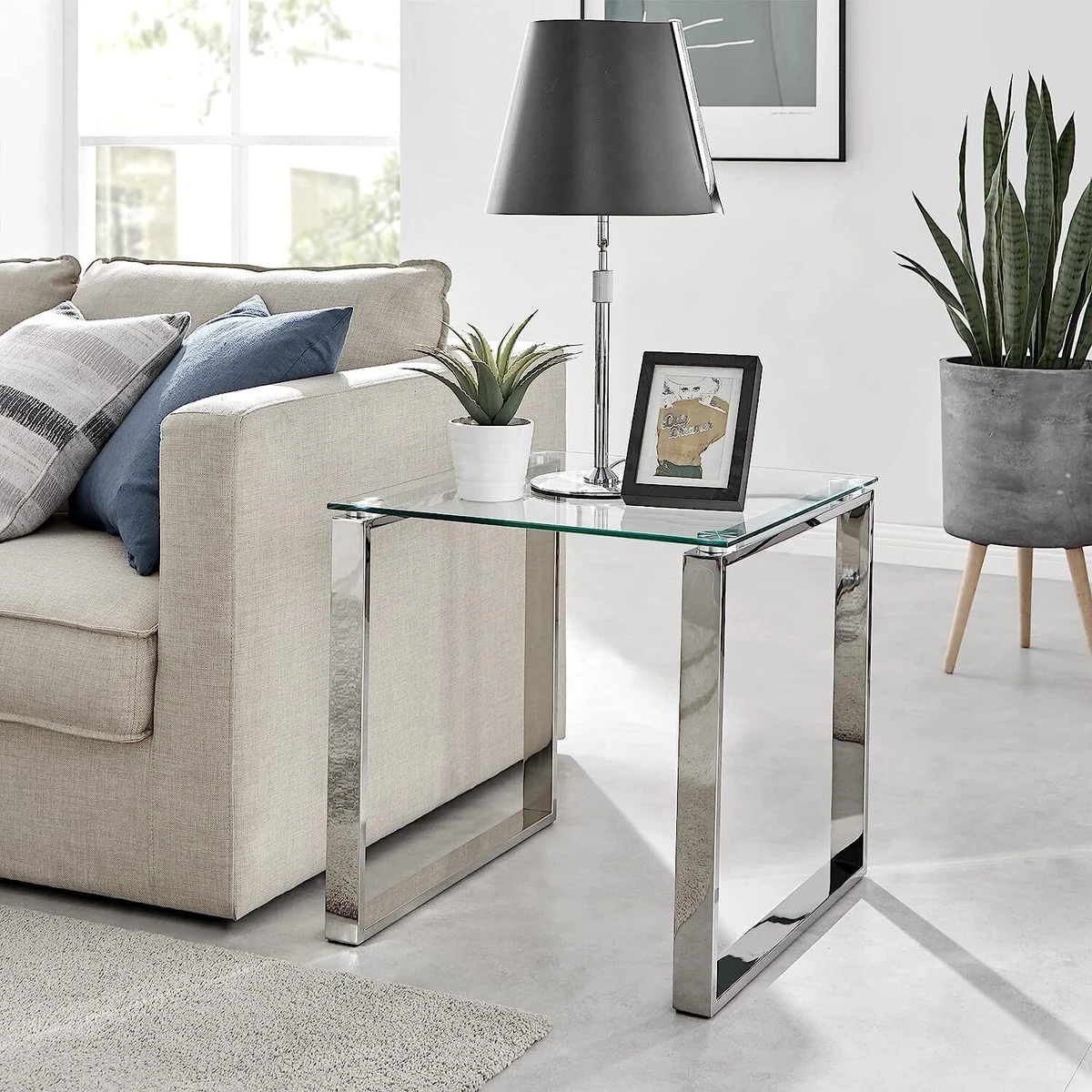 The range silver side table deals