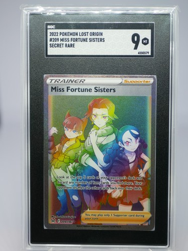 Miss Fortune Sisters graded SGC 9 for sale on eBay