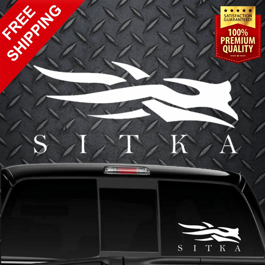 SITKA [LARGE] Vinyl Decal Sticker - 7
