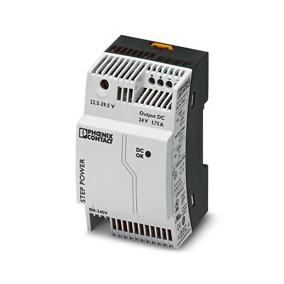 Phoenix Contact Step-PS/1AC/24DC/1.75 Power Supply Unit P/N: 2868648