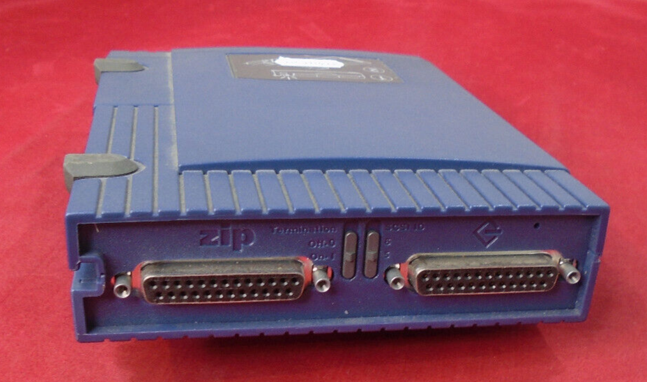 100MB SCSI Zip drive External Micro,Akai,Emu,Yamah,Roland samplers etc
