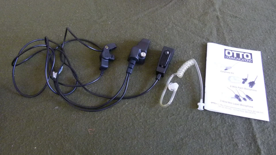 Kit de vigilancia de micrófono de palma profesional de dos cables OTTO Foto 2 de 4