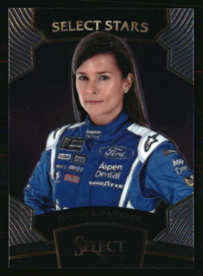 Danica Patrick 2017 Panini Select #S11 RACING Card Stewart-Haas Racing