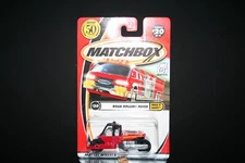 Matchbox 2001 #MB492 - Card #20 * Build It Right! - Road Roller Paver