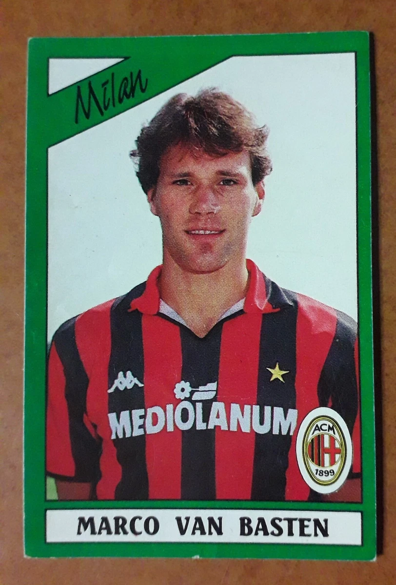 Figurine Panini SuperSport 1988 - Milan Van Basten Sur Le Dos De Baresi - NEUVE