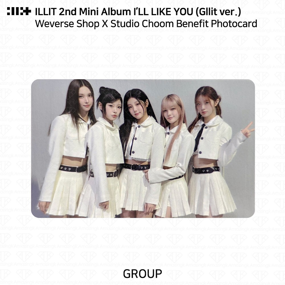ILLIT 2nd Mini Album I'LL LIKE YOU Weverse Shop X Studio Choom