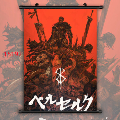 Berserk Guts Griffith HD Canva Wall Poster Scroll Room Decor | eBay