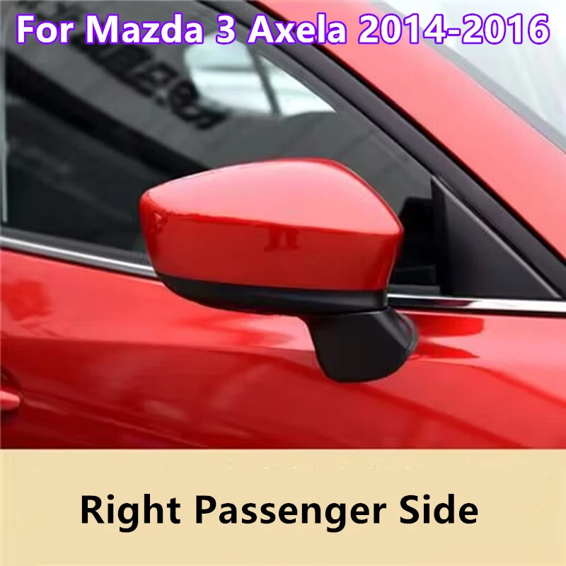 Right Passenger Side Replace Cap Side Mirror Cover For Mazda 3