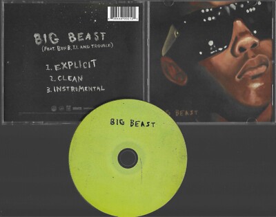 KILLER MIKE w/ BUN B Ugk T.I. Big Beast CLEAN & INSTUMENTAL LIMIT RSD CD single