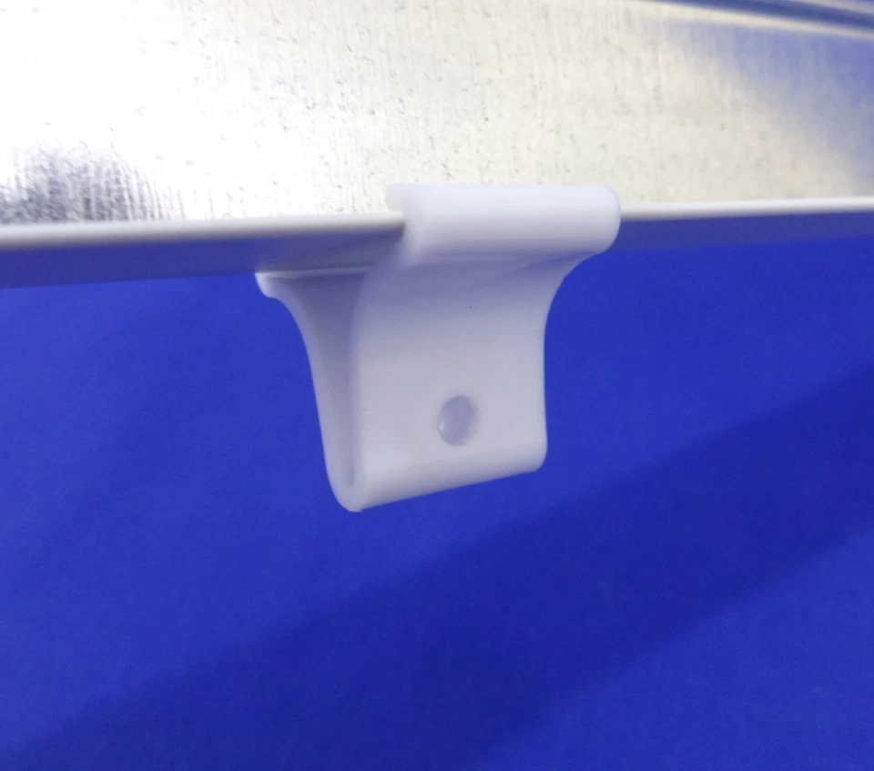 Hinged Ceiling Tile Grid Track Snap Hook Clip Retail Store Supply - Image 3 of 4