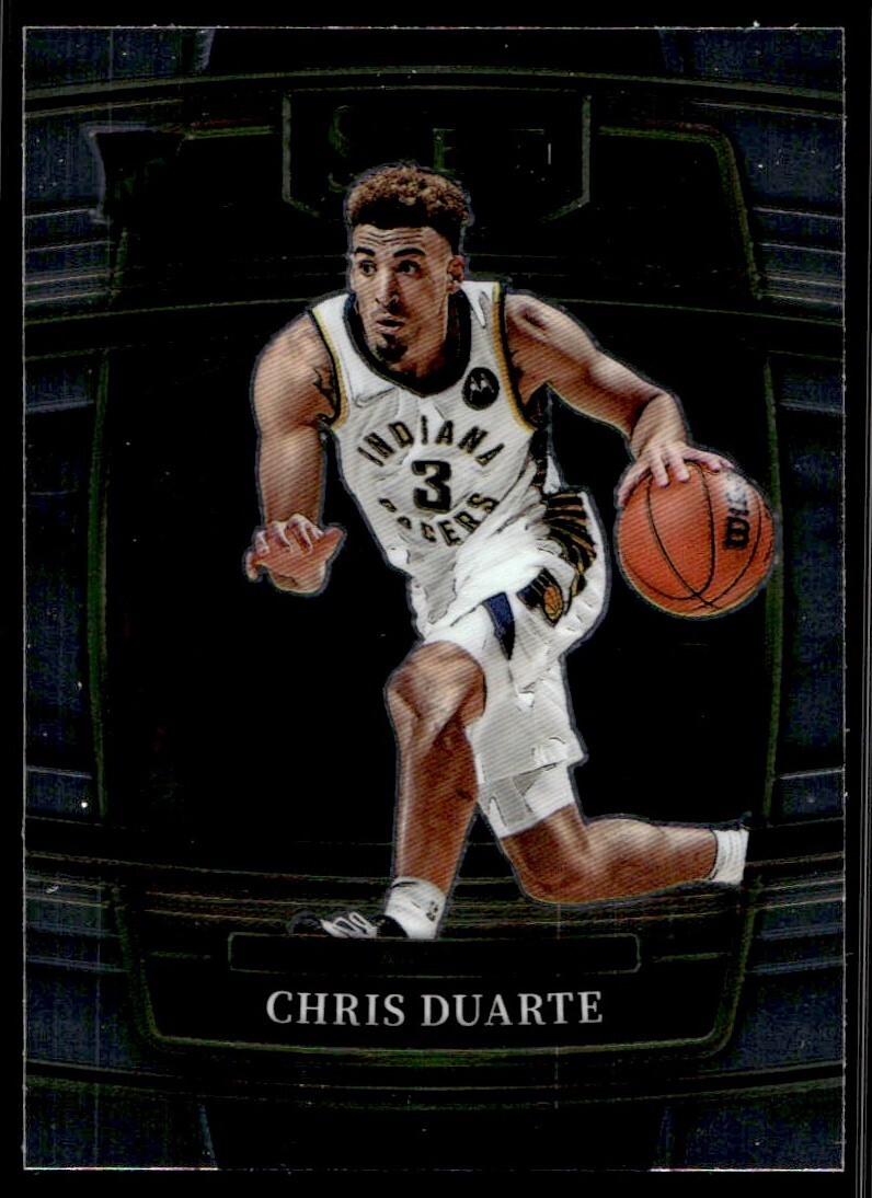2021-22 Panini Select Chris Duarte Rookie G56 Indiana Pacers #41